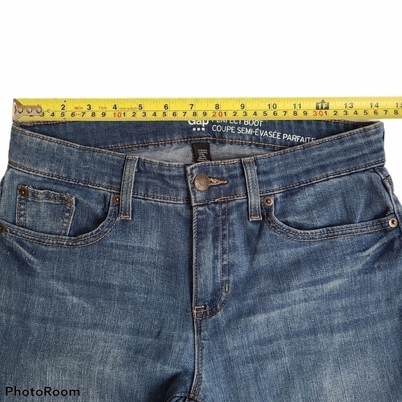 GAP Perfect Boot Mid Rise Jeans - Picture 8 of 16